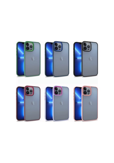 Zore İphone 13 Pro Max Uyumlu Nvth Flora Kılıf-rose Gold