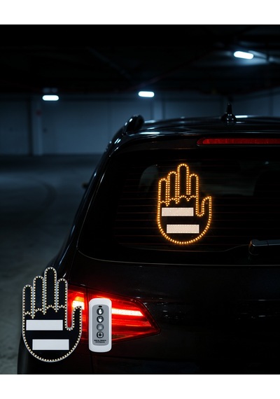 Led El Park Uyarı Işığı Uzaktan Kumandalı Xuczgesture-8 Çok Renkli