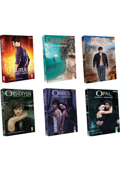 Lux Serisi Jennifer L. Armentrout Koleksiyonu 6 Kitap Lux 1,5 - Direniş - Köken - Obsidiyen - Oniks - Opal