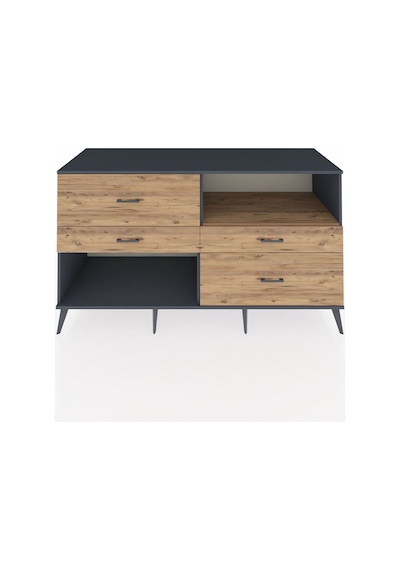 Kronos Konsol Tek Raflı 4 Çekmeceli 176x59x99 Antrasit-çam Atlas Çam/atlas Çam - Antrasıt Kronos Konsol Tek Raflı 4 Çekmeceli 176x59x99 Antrasit-çam Atlas Çam/atlas Çam - Antrasıt