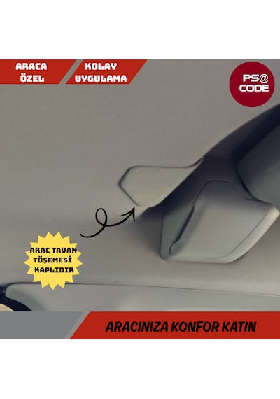 Peugeot Rifter- Citroen Berlingo-proace-doblo-opel Cam Tavanlı Ara Bölme Demiri Kapakları 2 Adet 1