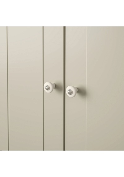 Ikea Klıngstorp 2'li Mobilya Kulpu 23 Mm Krom - Beyaz