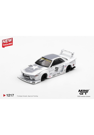 Mini Gt Bl 1217 Nissan Skyline Gt-r R32 Kaido Works Tas 2025 1/64 Model Araba