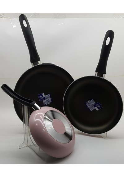 Mehtap 3 Lü Teflon Tava Seti 18+22+26 Cm 001