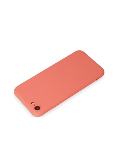 Apple İphone 7 Uyumlu Kılıf First Silikon - Turuncu
