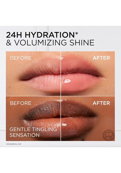 L'oreal Parıs Plump Ambition Hyaluron Lip Oil Besleyici Ve Nemlendirici Dudak Parlatıcısı - 101 Cristal Clear
