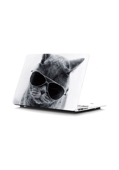 Macbook Air Kılıf 13 İnç A1369 A1466 İle Renkli Baskı Sert Koruma Kapak Darbeye Çizilmeye Dayanıklı Pembe