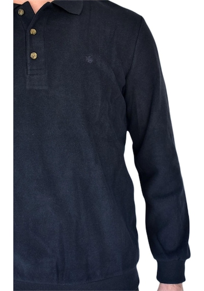 Erkek Büyük Beden Polo Yaka Sweatshirt 2260-btl Bgl-st02353 001