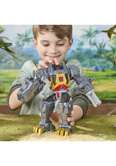 G0748 Transformers Cyberworld Grimlock Chomp And Battle Aksiyon Figürü