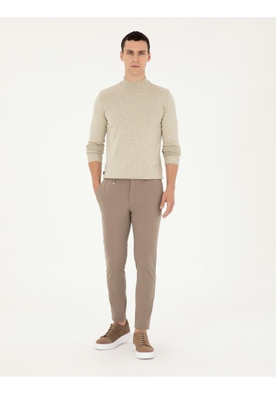 Pierre Cardin Erkek Kum Melanj Kazak /triko 50296548-vr123 Kum Melanj