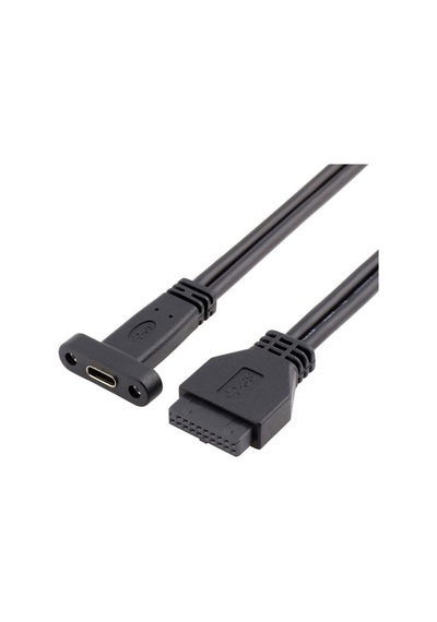 4329 Type C 19-20 Pin Dişi to Usb 3.0 Anakart Pci Çevirici Kablo