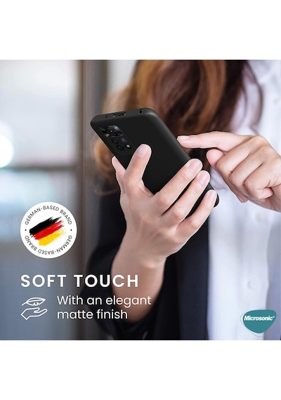 Microsonic Matte Silicone Xiaomi Redmi Note 11S Kılıf
