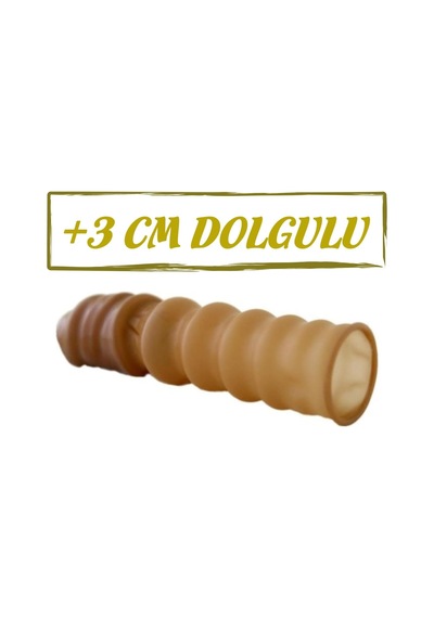Uzatmalı Prezervatif, Penisi Anında 4 Cm Uzatan Kılıfı