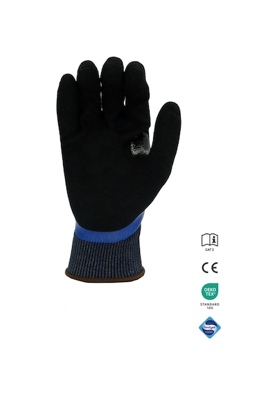 Hanvo Nxg C-5136 D Kesilme Dirençli Q Destekli Full Nitril Montaj Eldiveni