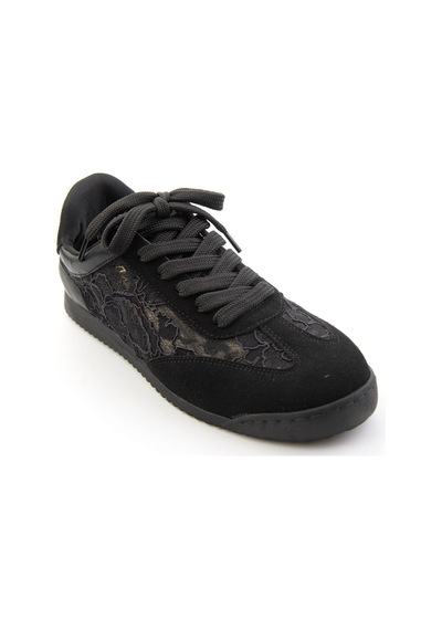 Bambi Siyah Kadın Sneaker K01646000322