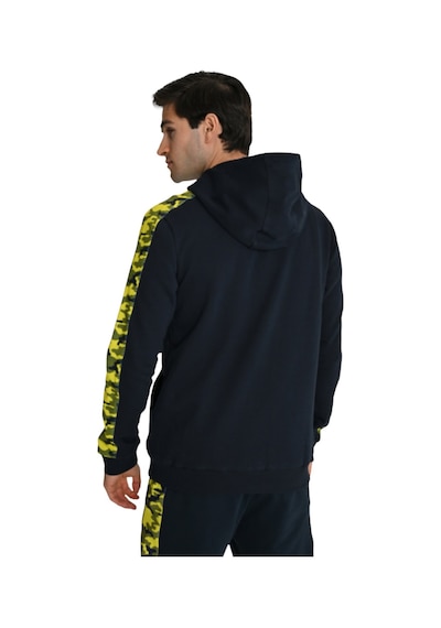 Fenerium Fenerbahçe Lacivert Tribün Lazer Baskılı Kamuflaj Detaylı Erkek Sweatshirt Lacivert