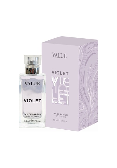 Value Violet Eau De Parfum For Women 50 Ml - 8 Adet Tarı Çiçeksi
