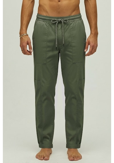 Vouvant Pant Haki Kargo Cepli Erkek Pantolon