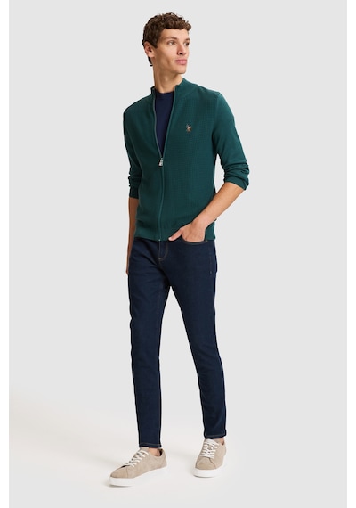 U.S. Polo Assn. Erkek Yeşil Fermuarlı Slim Fit Basic Triko Hırka 50328871-vr060 Eden Green U.S. Polo Assn. Erkek Yeşil Fermuarlı Slim Fit Basic Triko Hırka 50328871-vr060 Eden Green