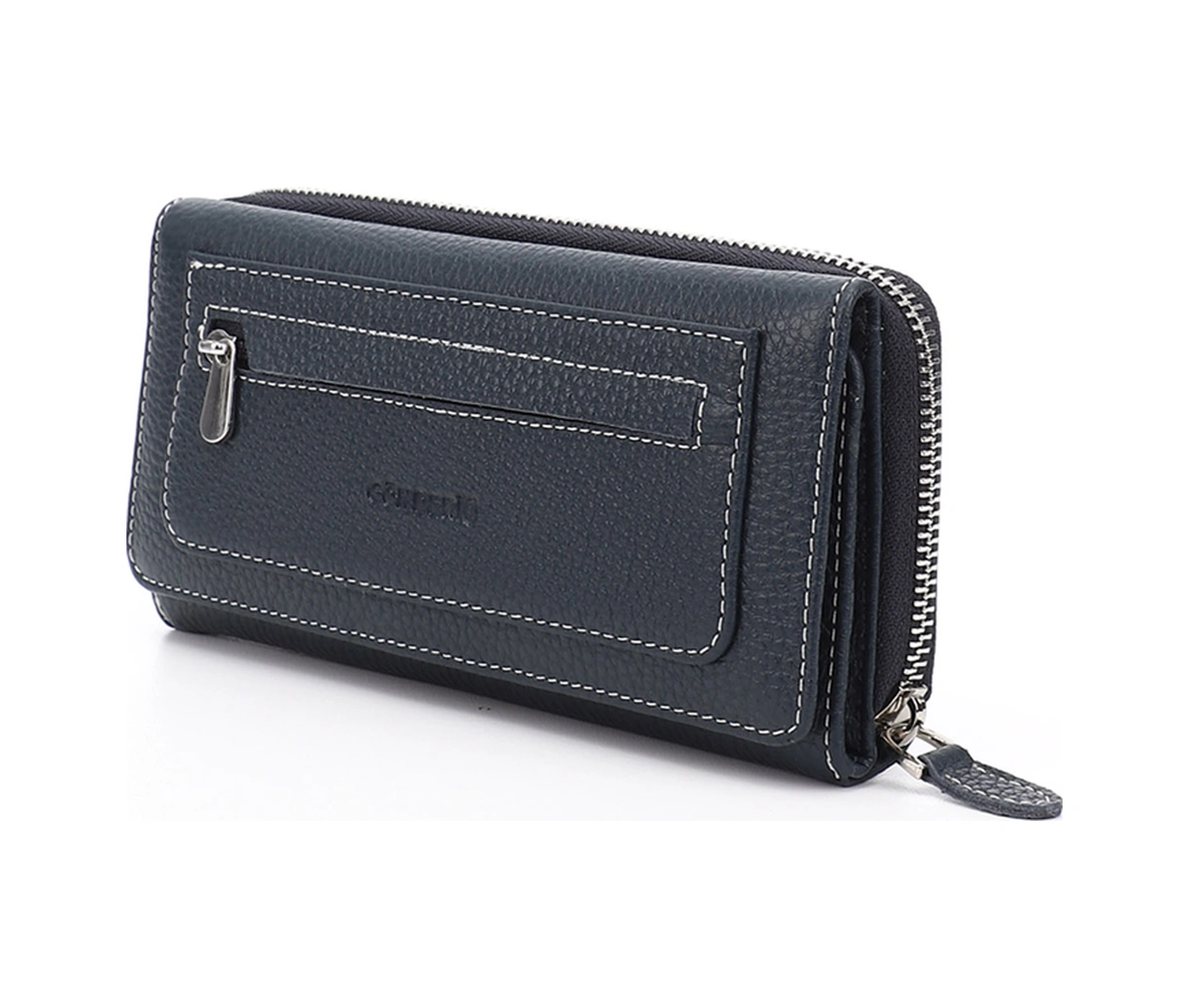 Gönderi(R) Gönderi R Kadın Laciverte Antrasit Yatay Hakiki Deri Cüzdan Ddzx22906134 Lacivert