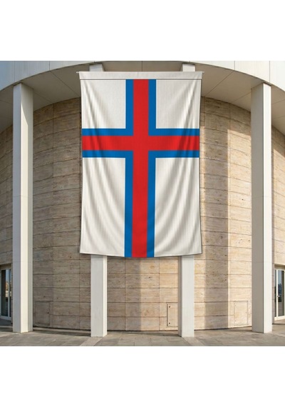 Faroe Adaları Bayrağı 140gr Premium Raşel Kumaş 200x300 Cm Diğer