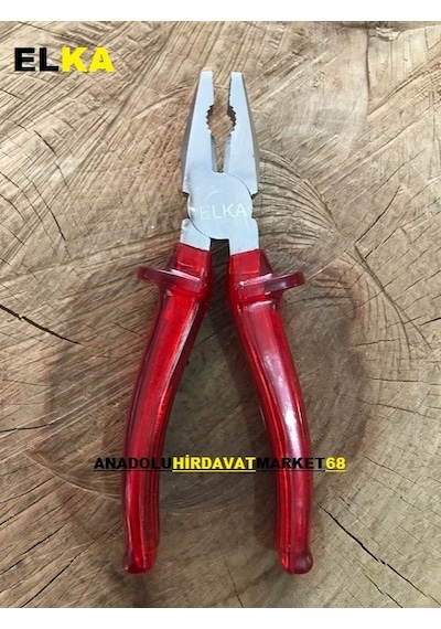 Elka 180 Mm Pense Kombine Izoleli Pense Nikel Kaplama