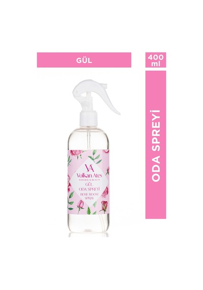 Volkan Ates Natural & Beauty Gül Kokulu Oda Spreyi Gül 400 ML