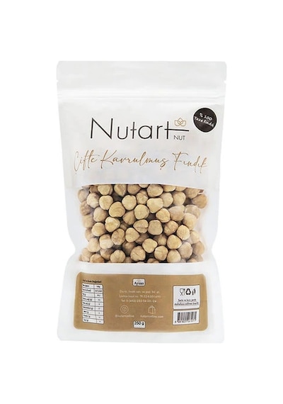 Nutart Çifte Kavrulmuş Fındık Doypack 250 G