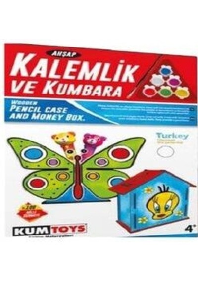 Kalemlik Ve Kumbara Set - El Sanatları - Kumtoys