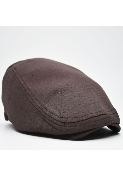 Şapkadan Erkek Kasket Keten Yazlık Flat Cap Şapka 45645dr57137