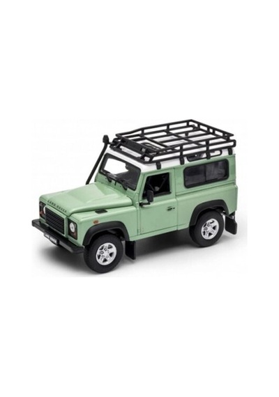 22498sp Welly 1 24 Land Rover Defender Wıth Çok Renkli