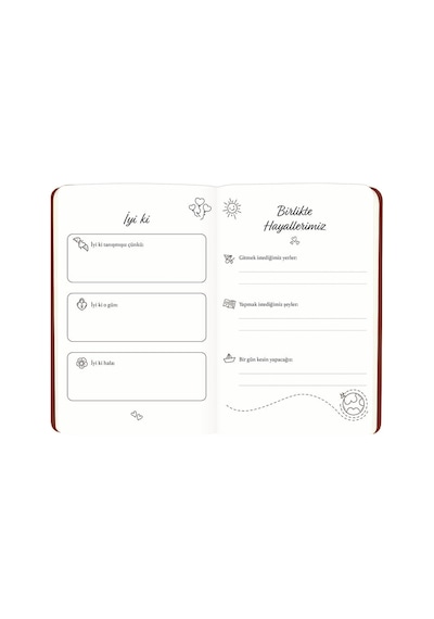 Keskin A5 96 Yp. Ciltli Date Journal - Bank