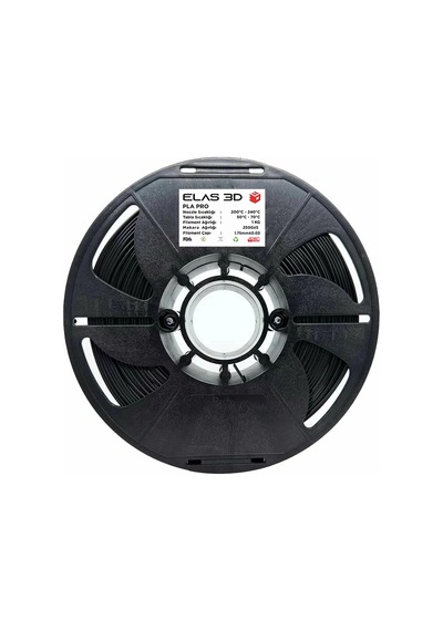 Elas 3d Siyah Pla Pro 1kg Filament