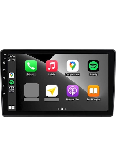 Fiat 500l 10.1" Android Multimedya Sistemi 6-128 Myway 2012-2017 9"