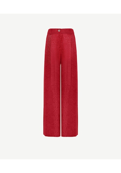 Yargıcı Dökümlü Pantolon 25ykpn3030x 043 Kırmızı