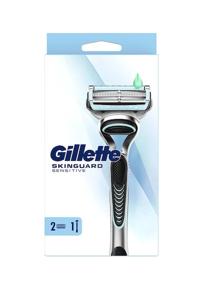 Gillette Skinguard Sensitive Tıraş Makinesi + Yedek Tıraş Bıçağı