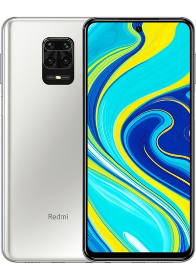 Xiaomi Redmi Note 9s Arka Kapağı Beyaz