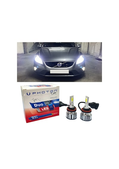 Volvo V40 Led Xenon Uzun Far Ampulü H7 Duo Yeni Seri Beyaz
