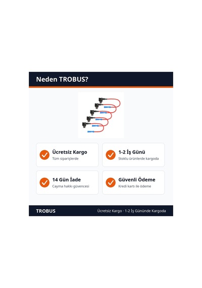 Trobus Fuse Tap Sigorta Çoklayıcı Mikro Bıçak Tipi Adaptör 5 Adet Diğer