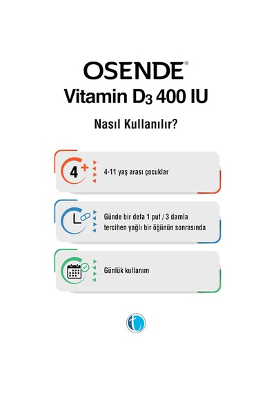 Vitamin D3 400 Iu Damla/sprey 20 Ml