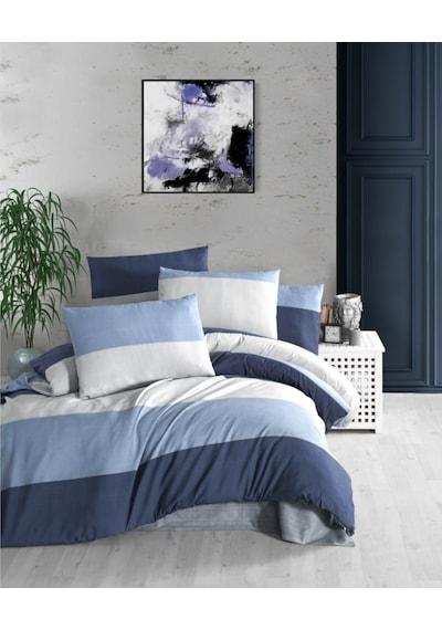 Komfort Home Çift Kişilik Polycotton Nevresim Takımı (Route) Çok Renkli