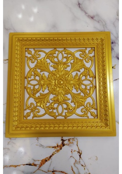 Saray Tavan 60 Cm Gold Panel Led Döşenebilir Asma Tavan Uyumlu