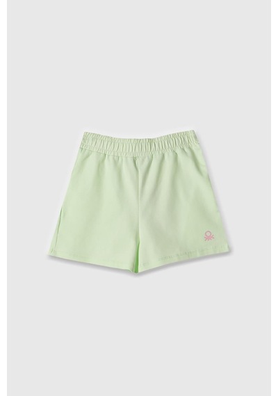 United Colors Of Benetton Kız Çocuk Şort Mint Bnt-g21795-1373 Mint