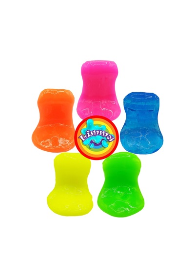 Slime Oyun Jeli Yuvarlak Kutu Polymer Slime Eğitici Oyun Seti - 2 Adet