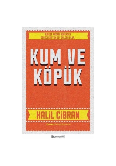 Kum ve Köpük - Halil Cibran - Sander Yayınları