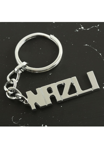 Nazlı İsimli Anahtarlık Gümüş