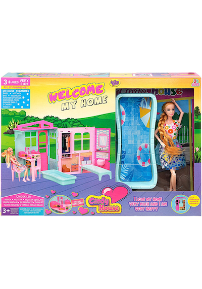 Kutuda Cindy'nin Evi Bebekli 3 Adet
