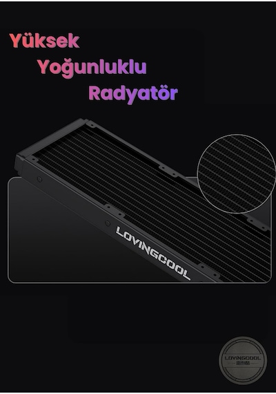 Tr Hk2 Seri Si 120 Mm Yeni Nesil Yüksek Performanslı I Şlemci Ayarı Mini Isı Göstergeli Sıvı Soğutma Genel