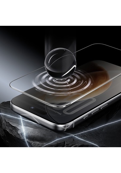 İphone 16 Pro Max Uyumlu Benks Omniwarrior Eye-friendly Cam Ekran Koruyucu Uygulama Aparatlı Şeffaf
