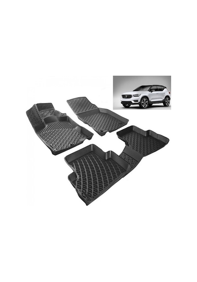 Volvo Xc40 3D Havuzlu Paspas 2019- Sonrası